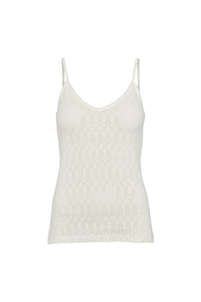 Basic Apparel Ana Strap top Tops & tank-tops 600 White Swan
